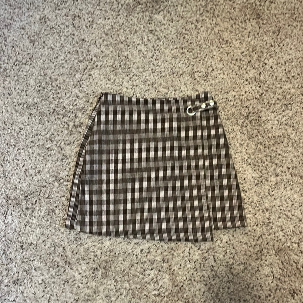 Plaid Mini Skirt